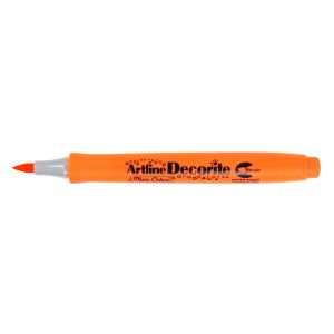 Marker Toma Artline Decorite Brush, Pomarańczowy Neon
